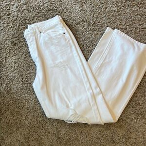 White Distressed Jeans